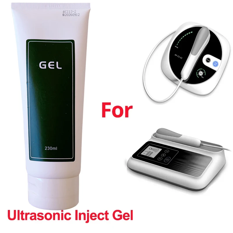 230ML Ultrasonic Gel for Ultrasonic Therapy Machine Pain Relief Ultrasound Cream Physiotherapy Ultra Massage Device Inject Gels