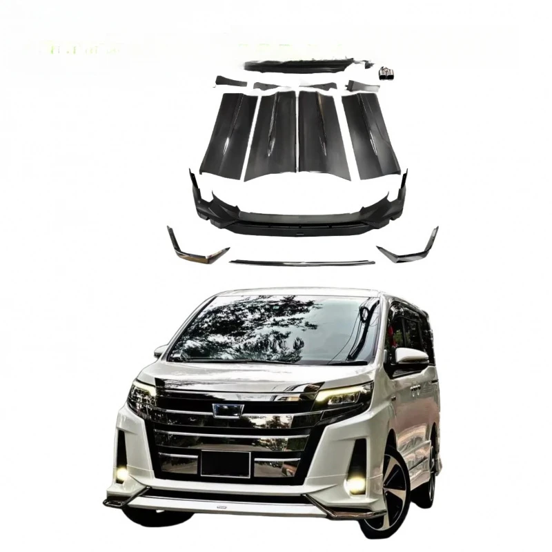 

2017-2020 Body Kits for Noah 80 SeriesModel-l Monalisa Convert Aero Front Lip Rear Lip with Chrome Parts Bodykit