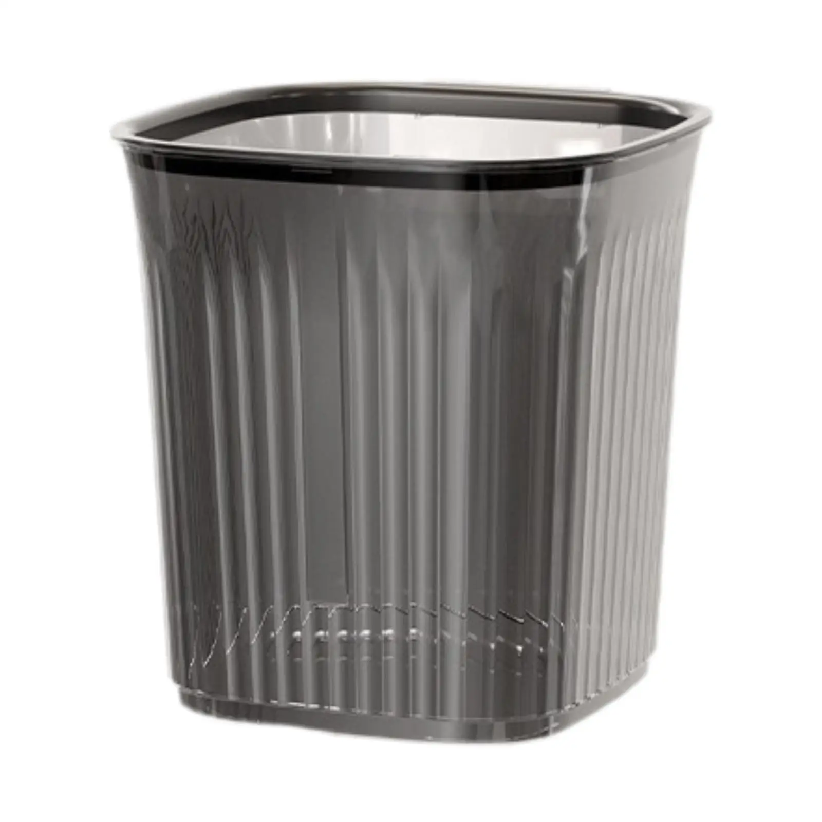 Wastepaper Basket Recycling Bin Minimalist Rubbish Bin Garbage Container for Kids Room Kitchen Dressing Table Bedroom Bathroom