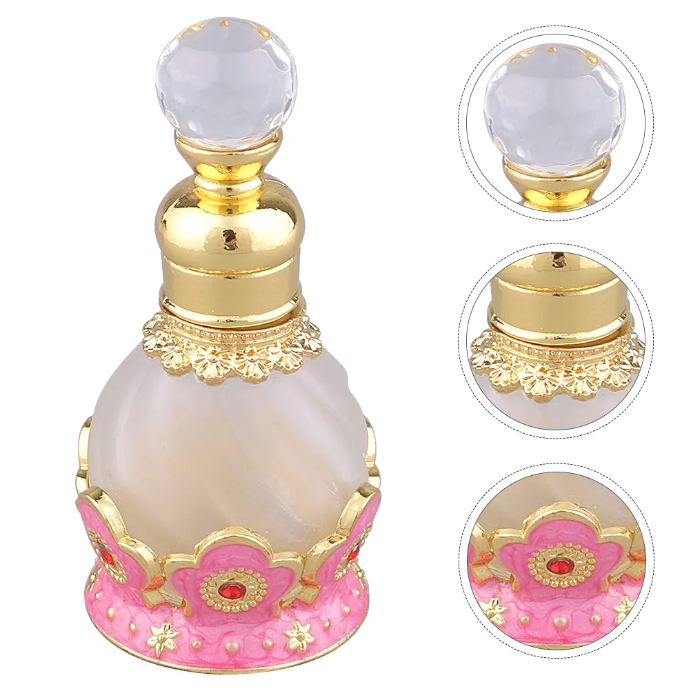 

Perfume Bottle Subpackaging Container Essential Oil Holder Practical Glass Empty Travel Vial Dropper