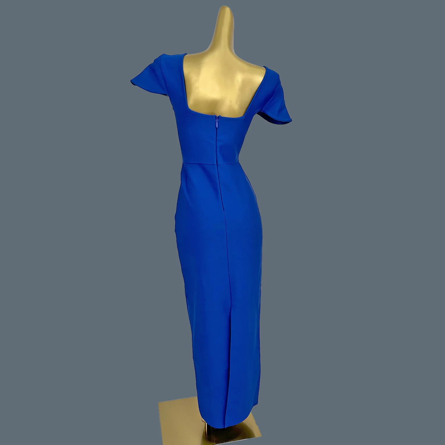 2025New Bandage Long Dress Banquet Fashion Sexy Lady Crystal Square Collar Birthday Cocktail Party Evening Gown Photo Shoot Wear