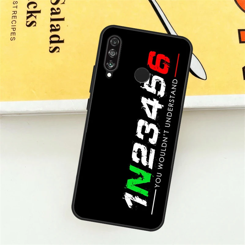 1N23456 Motorcycle For Huawei Nova 3i 7i 8i 11i Y60 Y70 Y90 Y61 Y91 Nova 11 9 10 SE P30 Pro P20 P40 Lite Case