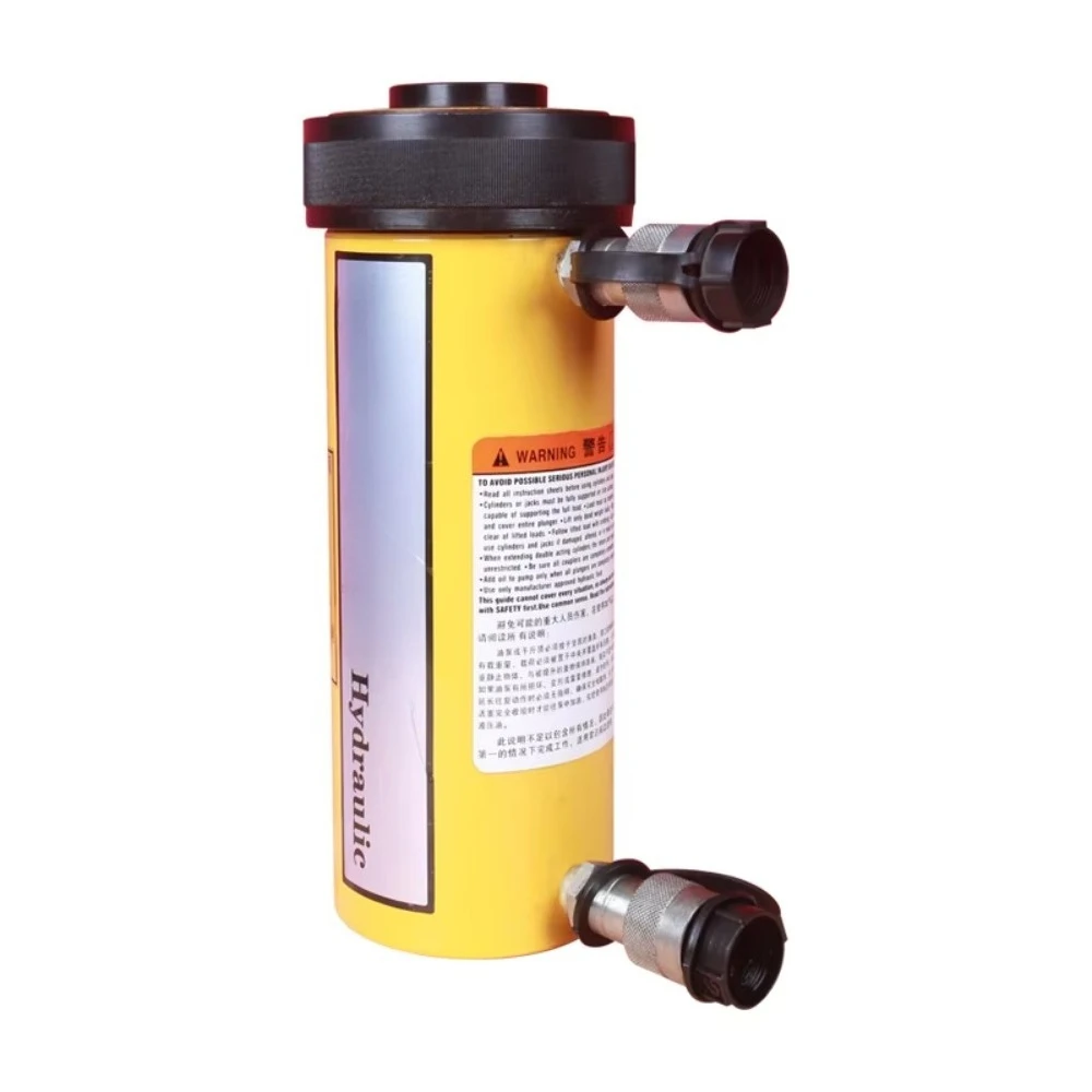High Performance 60 Ton Double Acting Hollow Plunger Hydraulic Jack - 166mm Stroke for Tensioning and Pulling
