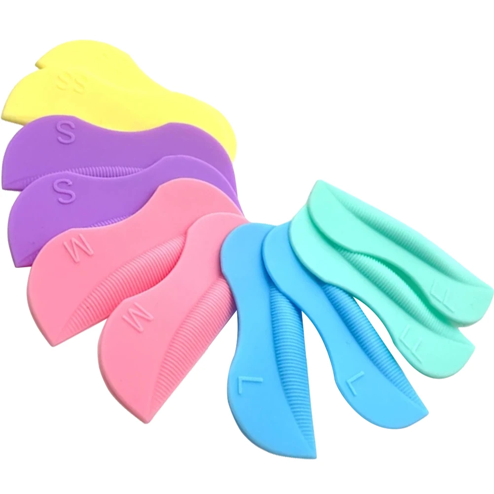 

Eyelash Curler Pads Silicone Lifter Strips Perming Aid Eyelid Rods pads rods eyelash tool supplies eyelash perming