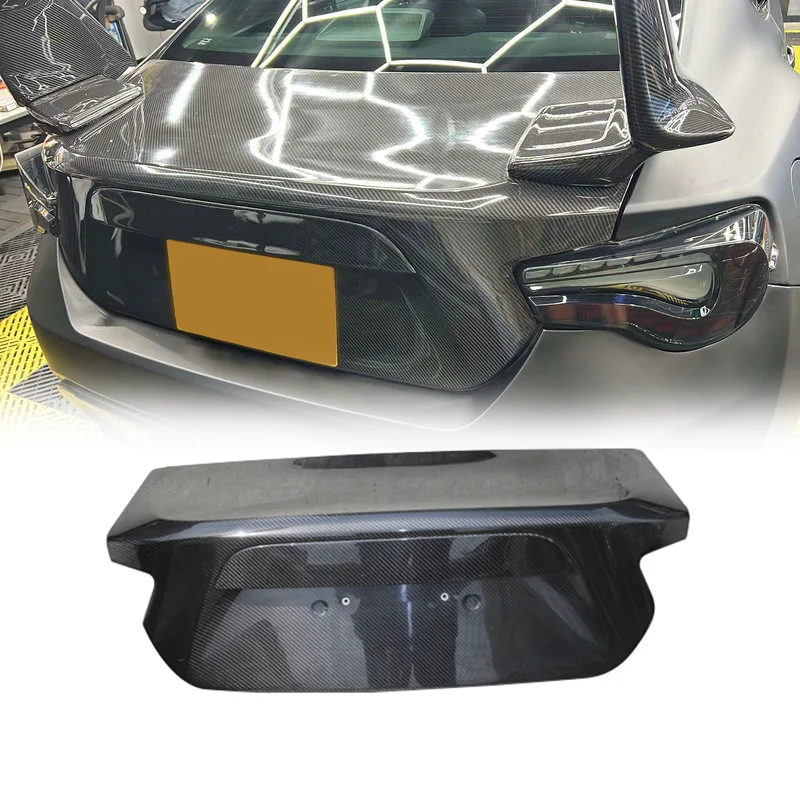 

For Subaru BRZ/Toyota FT86/GT86 Carbon Rear Trunk - JDM Sports Car Exterior Lightweight Trunk Lid, Precise-Fit 3-Model