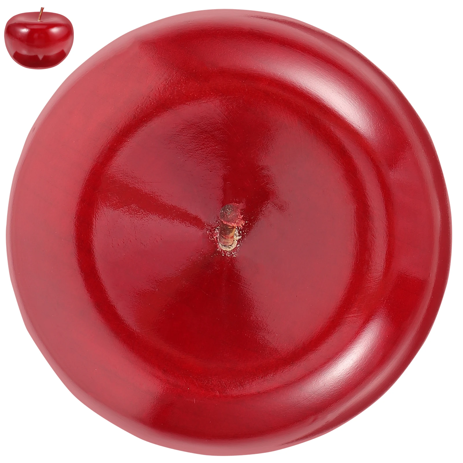 

Creative Wooden Apple Decor Living Room Ornament New Year Gift Exquisite Craftsmanship Christmas Apples Decor Wooden Apple