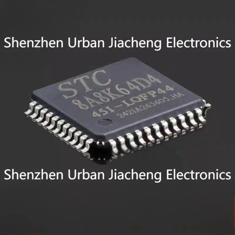 New STC8A8K64D4-45I-LQFP44 STC8A8K64D4 1T 8051 single-chip microprocessor