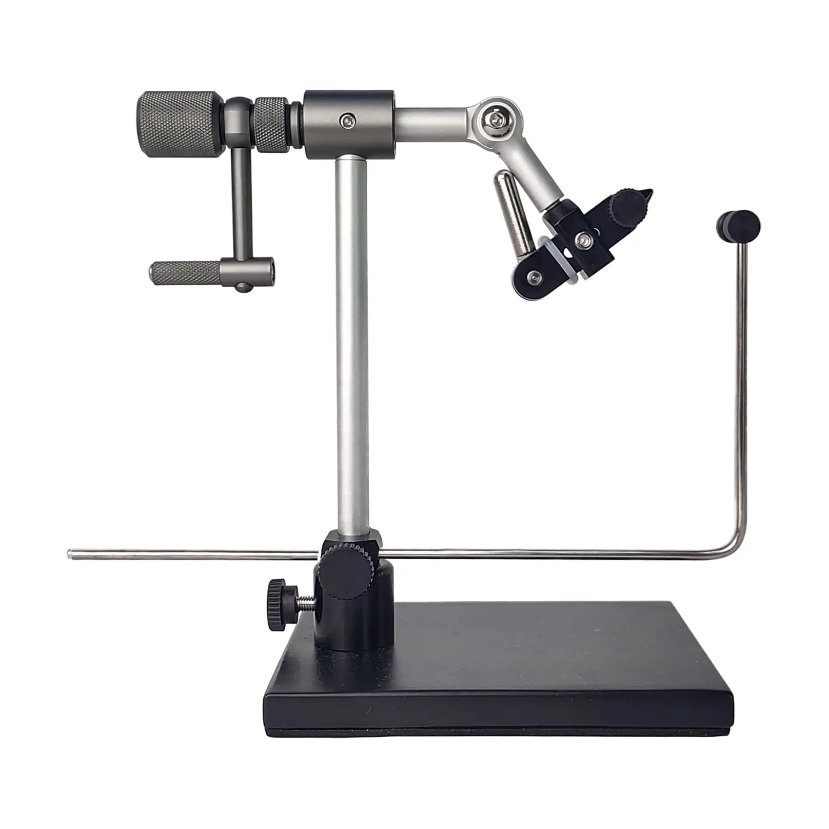 N075 Madison True Rotary Vise with Two Ball Bearings Inside More Smooth Fly Tying Vise with 360 Degree Rotation Easy Adjustment