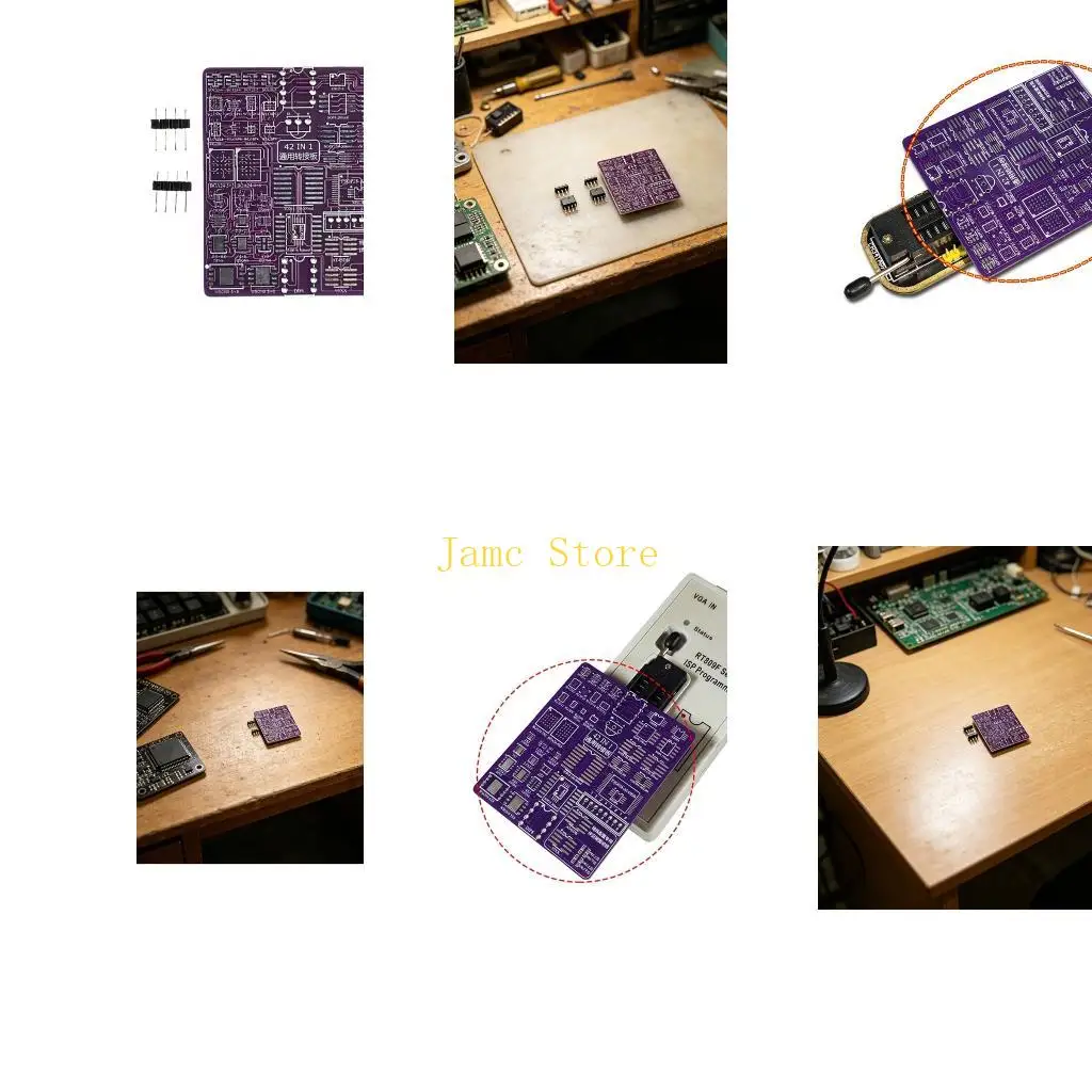 LX0B Advanced 42 In 1 Bios Burners Board For Technicians And Electronic Hobbyists