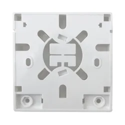 Fiber Panel Box Enclosure,2 Core Fiber Optic Terminal Distribution Junction Box Double-Port 86 Type Panel Fiber Box AB óptica