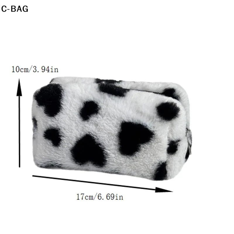 مقلمة من القطيفة على شكل قلب لطيف على شكل قلب جرلي، حقيبة مستحضرات تجميل ذات سعة كبيرة، منظم تخزين محمول للسفر لهدايا النساء