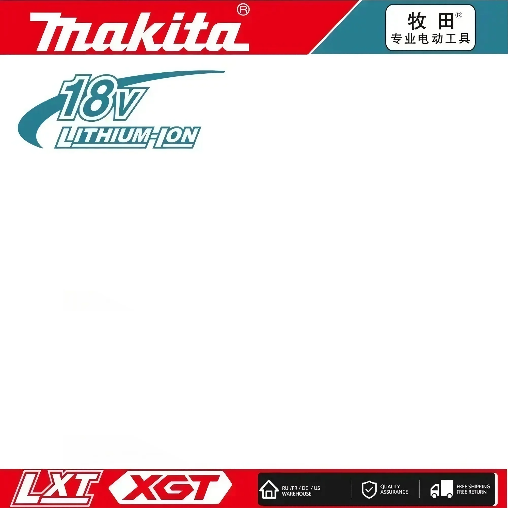 

100% original Makita 18V battery 5.0AH 6.0AH rechargeable battery Makita 3.0Ah 9.0Ah power tool battery Makita 18V charger