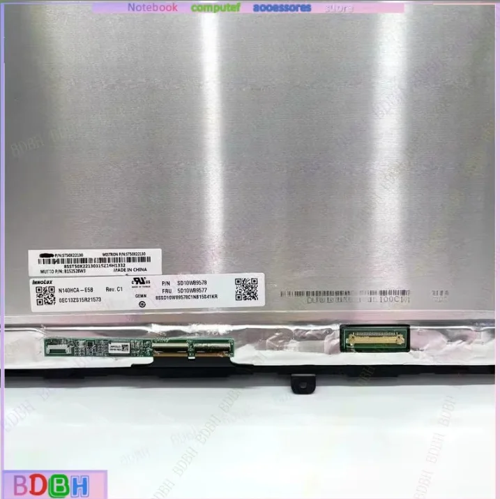 ZQ  For Lenovo Flex 5 14IIL05 5-14ITL05 5-14ARE05 5-14ALC05 Laptop LCD Screen Display Panel Touch Digitizer Assembly 5-14