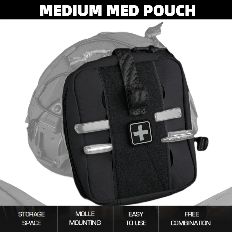 

First Aid Organizer | Waterproof Emergency Pouch | EDC First Aid Kit for Hiking