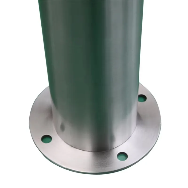 Outdoor Driveway Sidewalk Crowd Metal Lockable Parking Bollards Safety Traffic Barrier