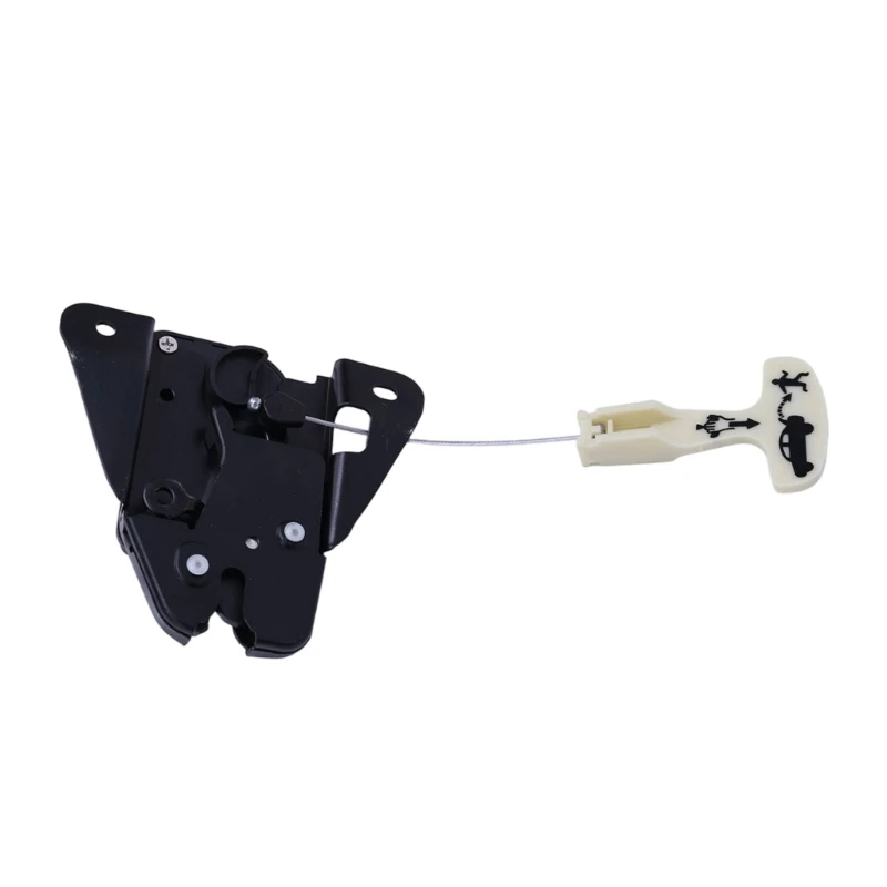 Cable Release Trunk Lock Trunk Lid Latches Actuator with Pull Handle, Integrated Bracket and Electric Operation for 200 300