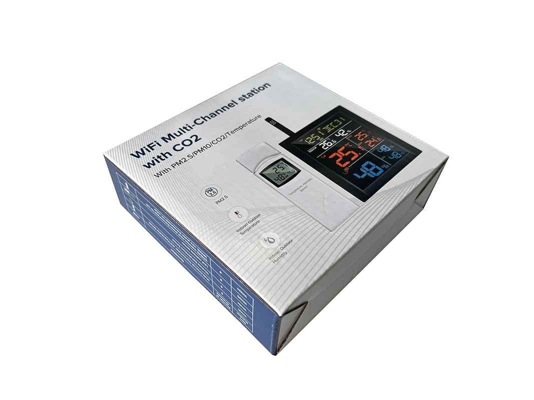 MISOL/ WN1821 temperature humidity CO2, carbon dioxide detection weather station