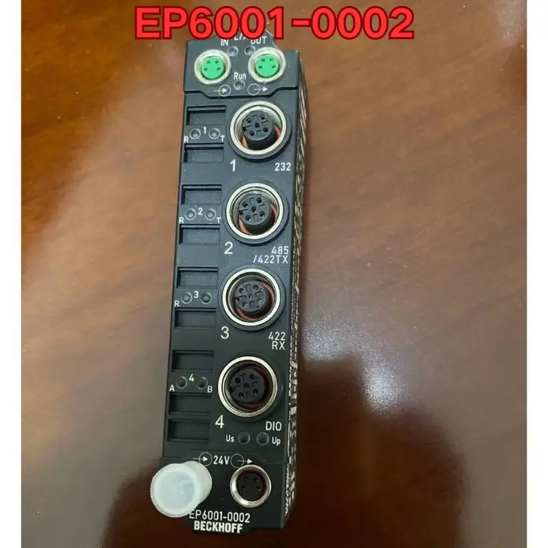 

Second-hand PLC module EP6001-0002 function test is normal