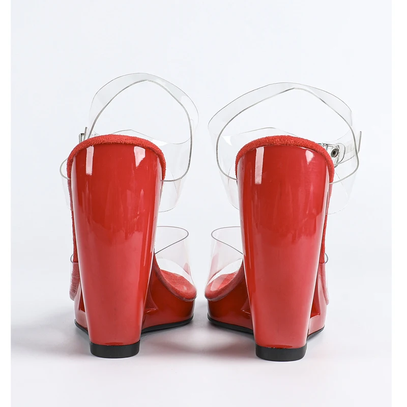 eilyken summer design pvc transparent women sandals fashion hollow out buckle strap high heels wedding party shoes eilyken summer design pvc transparent women sandals fashion hollow out buckle strap high heels wedding party shoes
