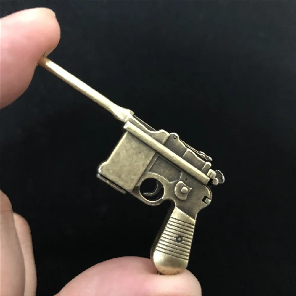 1/6 Scale Mauser Alloy Gun Model Military Pistol Weapon Static Toys for 12'' Action Figure Accessories Cannot Shooting