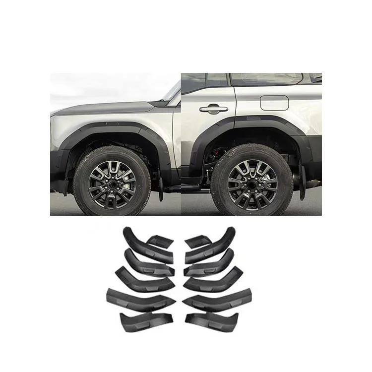 

New Style 2024 2025 Wide Fender Flare Setfor LC 250 Low and Mid-range Upgraded Body Kits for Toyota Prado