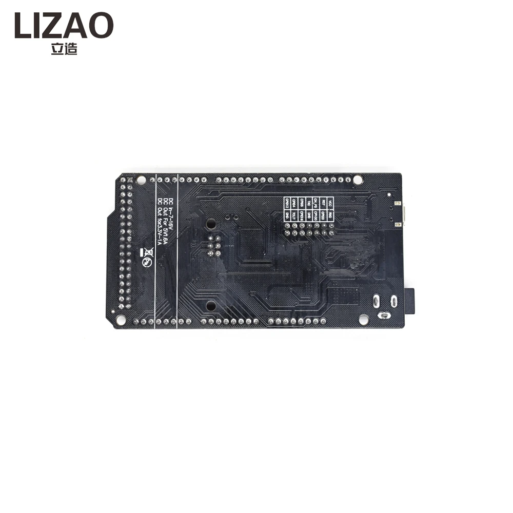 LIZAO Mega2560+WiFi R3 Development Board, ATmega2560+ESP8266 32Mb Flash CH340G USB-TTL Compatible for Arduino Mega NodeMCU WeMos