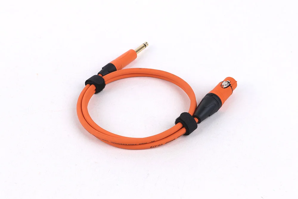 6,35 mm Mono-Stecker TS-Buchse auf 3-poliges XLR-Stecker/Buchse Audiokabel für Pro-Aufnahme, Verlängerung, Mikrofon, Kabel, Mixer, Lautsprecher, Verstärker, Live – Detail 16