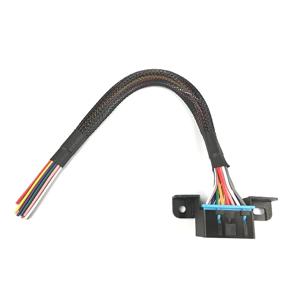 Universal OBD2 16pin Female Connector to Open OBD Cable is just a connect cable which can convert the old car which can fit with