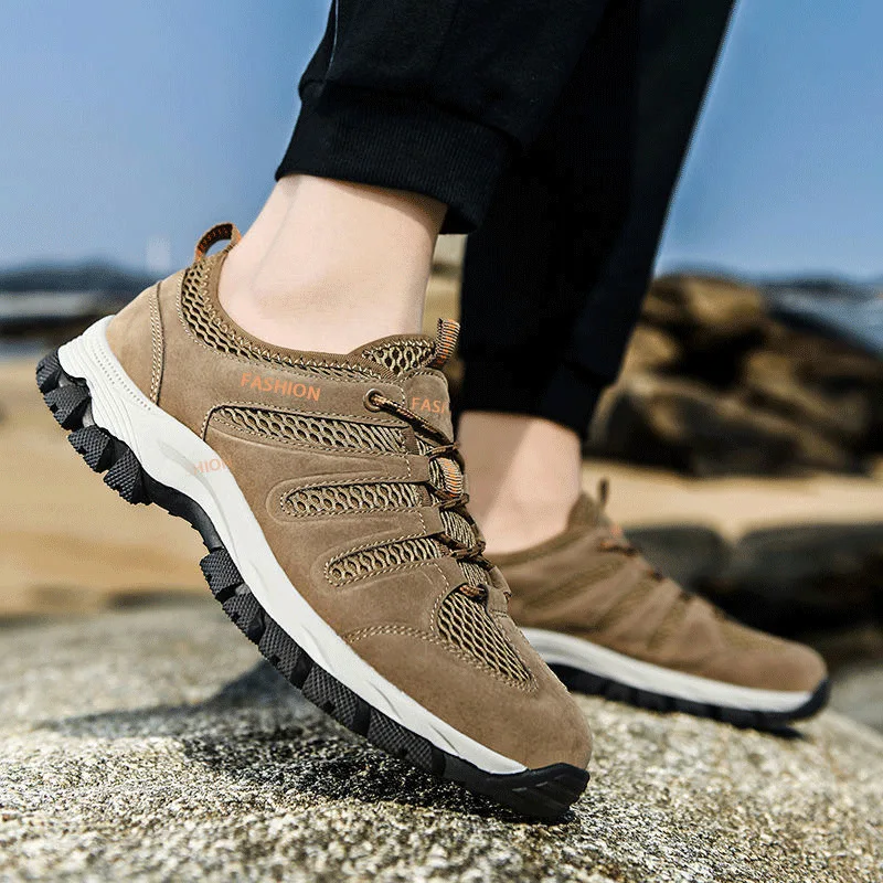 Men's Casual Shoes Men's Sneakers Summer New Men's Breathable Mesh Shoes, Fashionable and Versatile Casual Sports Running Shoe