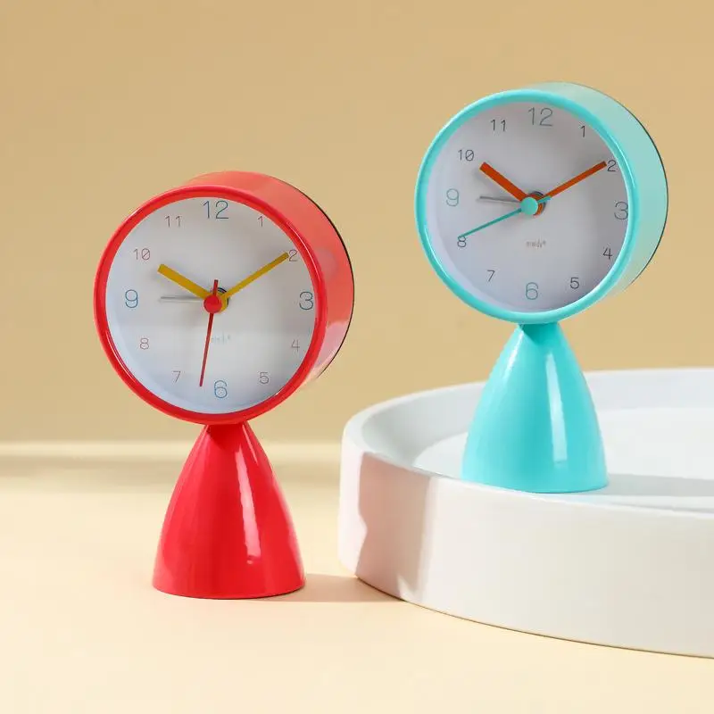 Ins High Appearance Level Clock - Student-specific Pointer Wake-up Device Wall Clock - Silent Dormitory Alarm Clock