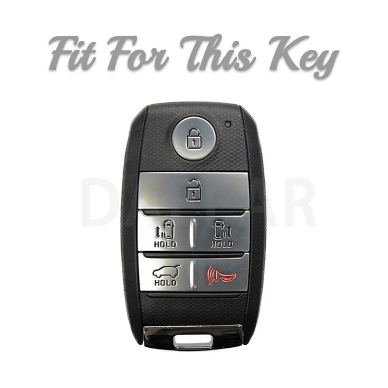 For Kia New Sedona Grand Carnival Snugly Sorento L580 Kia Doule Carnival 6 Buttons TPU Car Remote Key Case Cover Fob Accessories