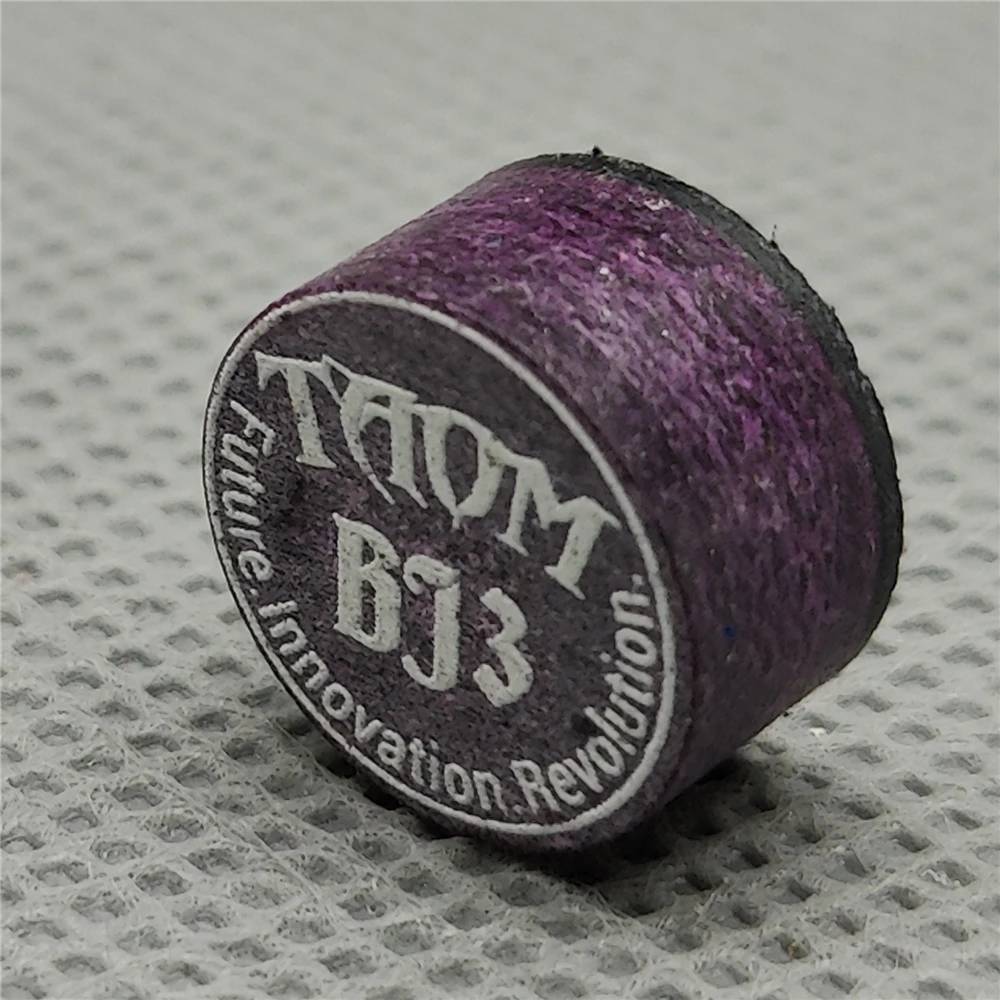 

Taom BJ3 Break Jump Tips 14.5mm Professional Break Cue Mult layers leather Super Hard Break & Jump cue tip Billiard Accessories