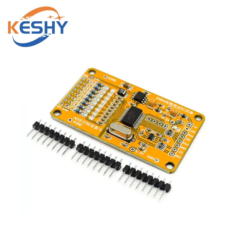 ADS1256 24 ADC8 road AD-precision ADC data acquisition module