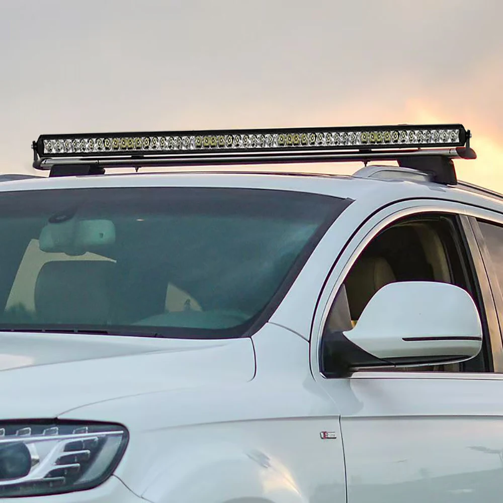 Lantsun J9058 51-Inch Aluminum Alloy Straight LED Light Bar for Jeep for Wrangler JT JL2018+