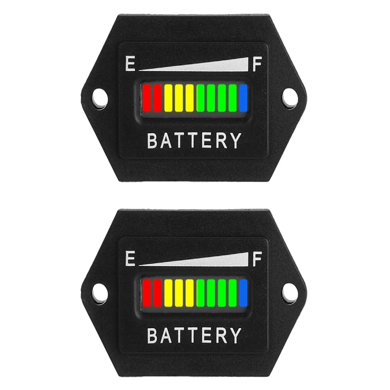 

2 шт., индикатор заряда батареи 48 В