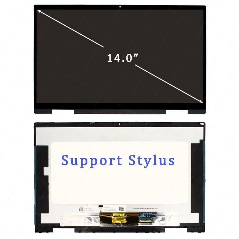 Z For HP Pavilion X360 14M-DY0113DX 14M-DY1023DX LCD Touch Screen+Bezel M45013-001