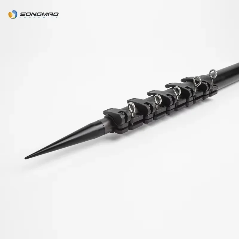 Customized Size Carbon Fiber Outrigger Pole for Boat Fishing