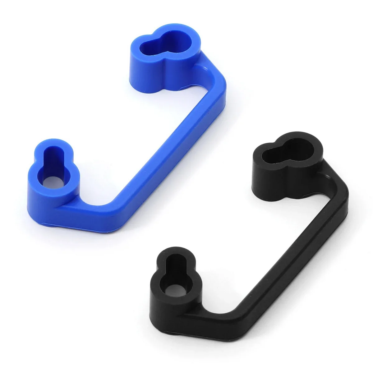 Silicone Rear Chassis Handle Bumper for Tamiya TT01 TT02 1/10 RC Car Upgrade Part Protective Modification Accessory Kit
