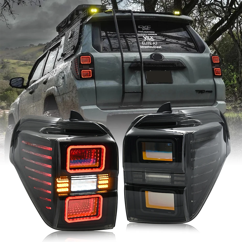 

Tail Lights for 4Runner 2010-2023 Mods Taillights Tunnel Style