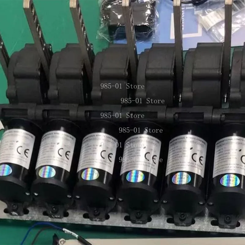Proportional actuator for clutch motor used in truck cranes