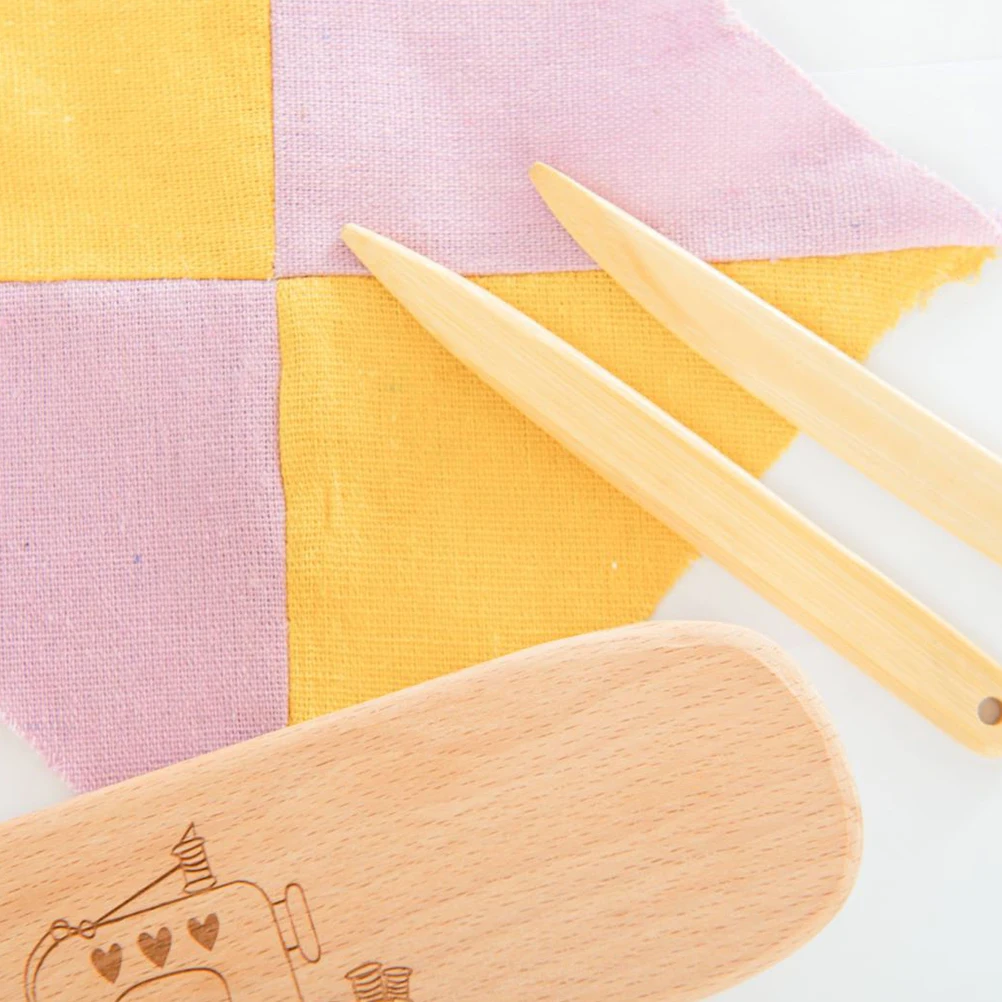 

Portable Sewing Clapper Wood Pressing Block for Tailors Quilters Seam Smoothing Ironing Accessory Crafting Decoration Project