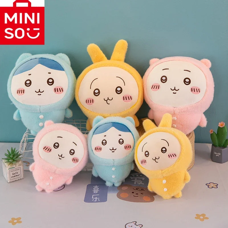 

MINISO Chiikawa Series Standing Doll Cute Doll Plush Model Anime Sleeping Pillow Girlfriend Birthday Gift Children's Plush Toy