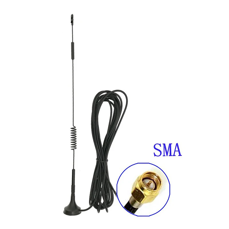 700-2700 MHz 12dBi 2G 3G 4G LTE Magnetic Antenna High Gain TS9 /CRC9 /SMA-J Male Connector External GSM/GPRS Router Antenna 3M