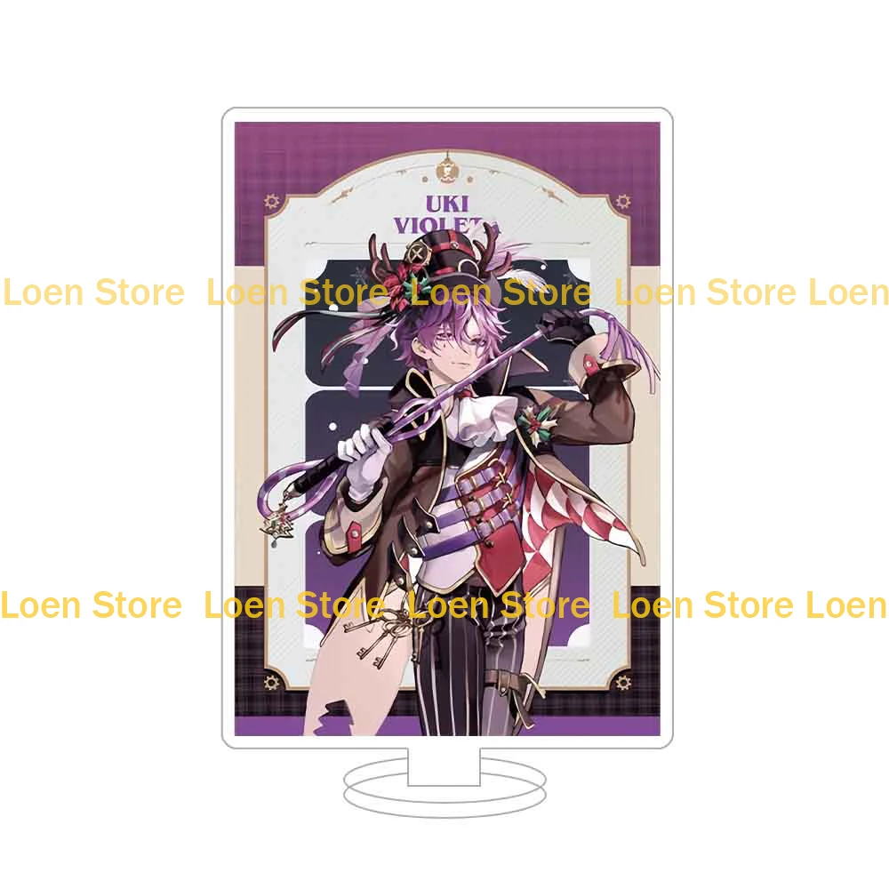 Loen Store Nijisanji EN x OU-EN Cafe Virtual YouTuber cute Animation acrylic stand desktop ornament birthday gift Fan offer