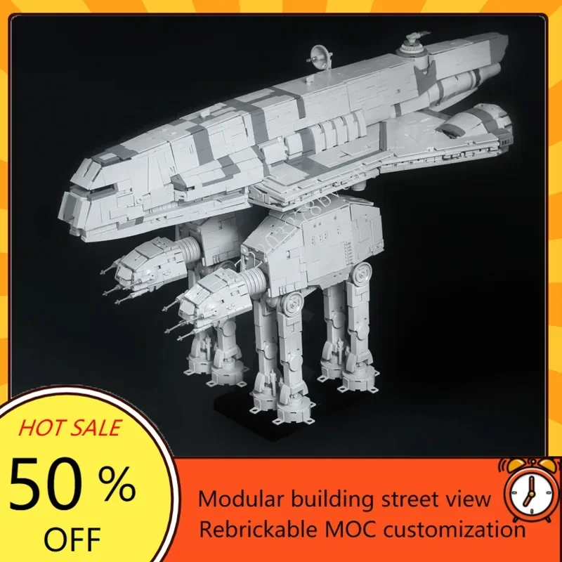 Gozanti-Class Cruiser - Midi Scale Model Space War Military MOC SpaceShip Battle Model Custom Puzzle Architecture DIY Toys Gifts