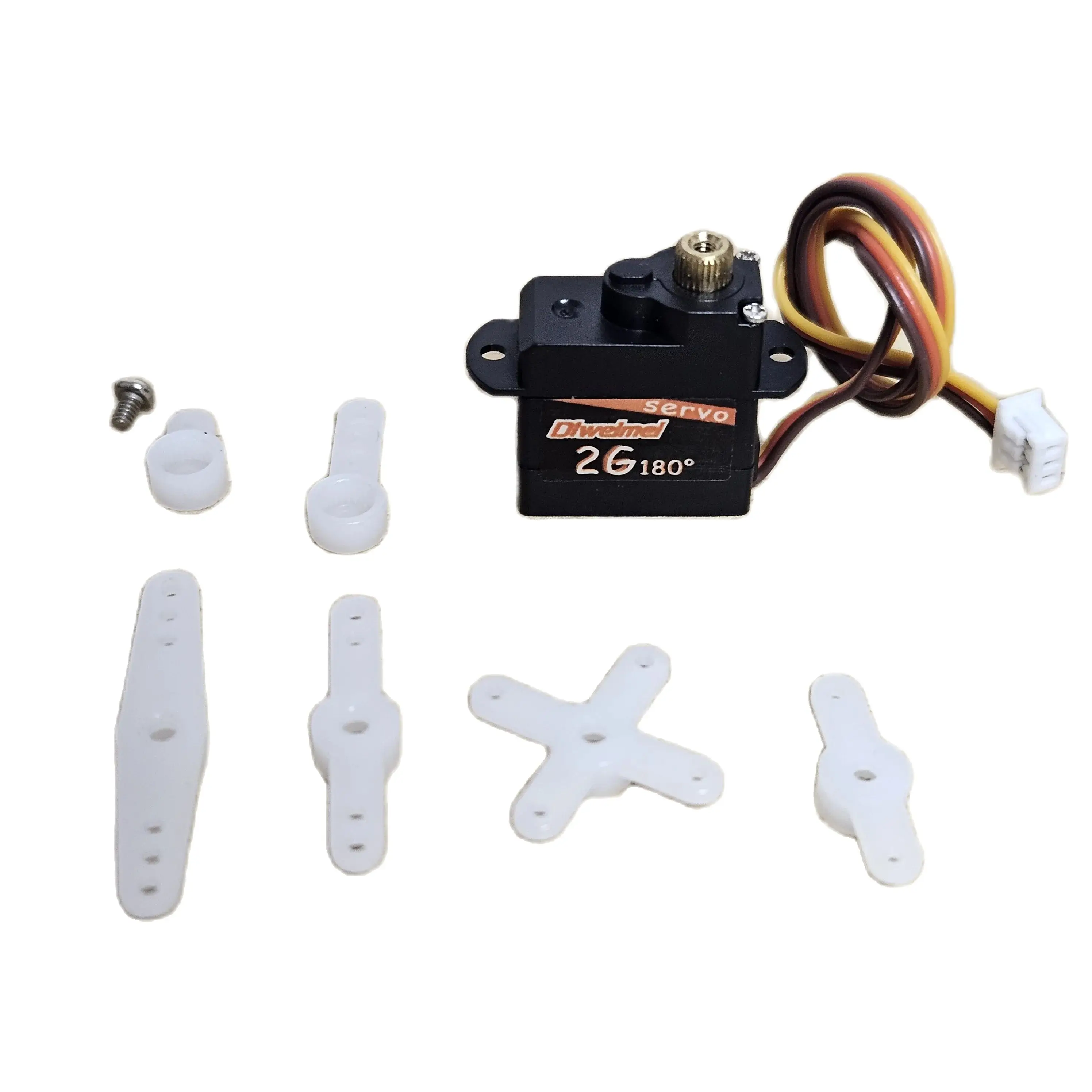 Dlweimei 2g micro digital coreless servo metal leme mo jst plug mini servos para helicóptero rc avião barco modelo de carro acessórios
