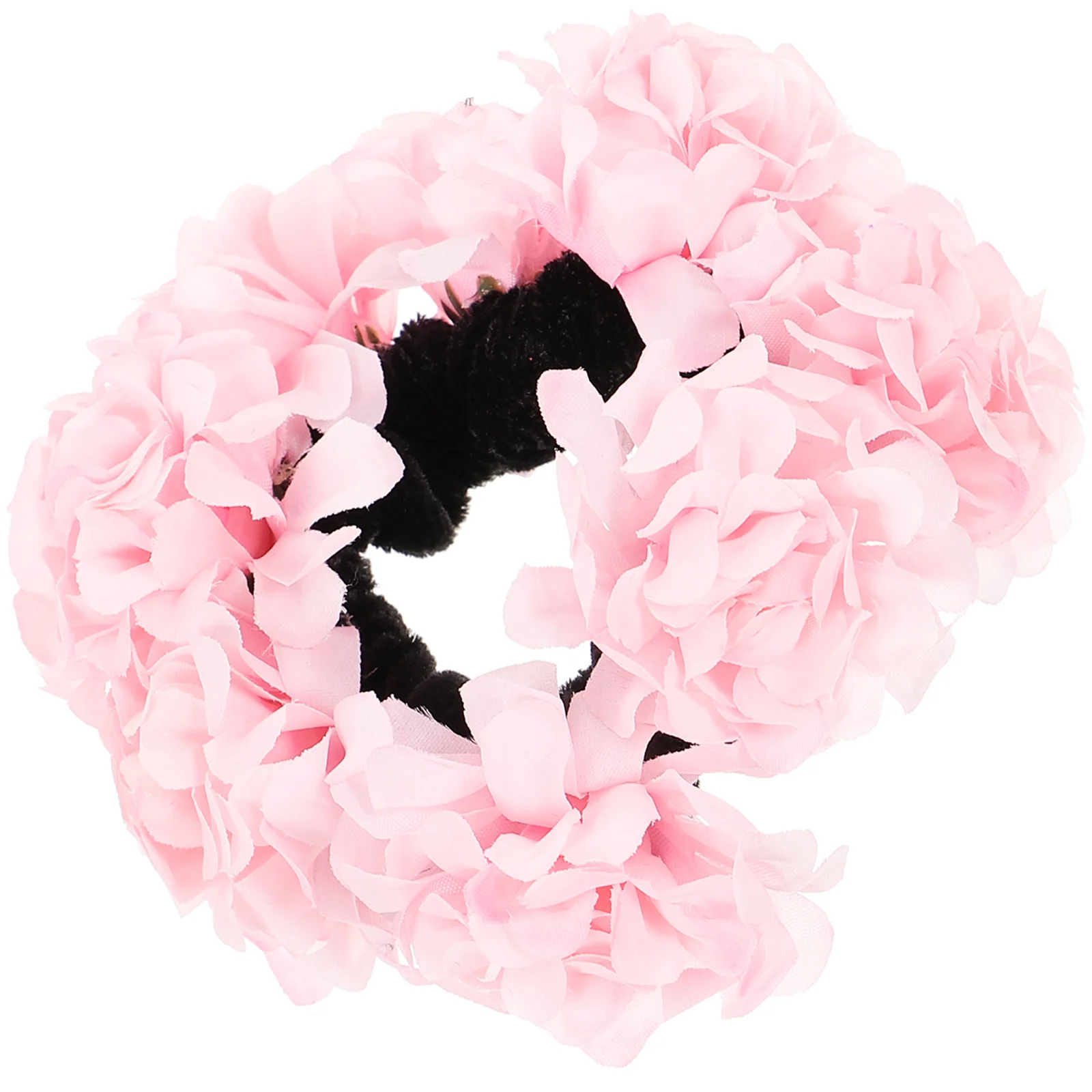 قطعة واحدة من ربطة شعر الورد بتصميم بسيط قابلة للتمدد للعرائس والنساء والفتيات ملابس يومية سهلة المطابقة هدية لافتة للنظر