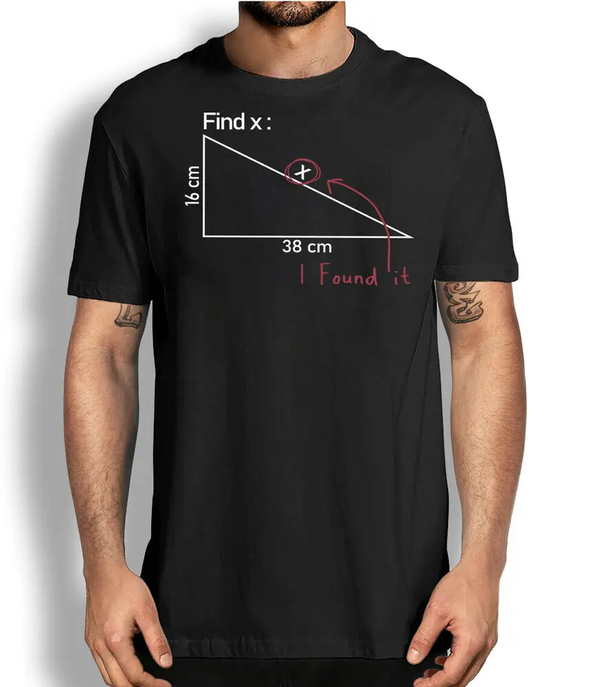 

Funny Sarcastic Math Teacher T shirt Find X Mathematical saying Graphic Tees Tees Y2K tops Unisex Summer Short Sleeve