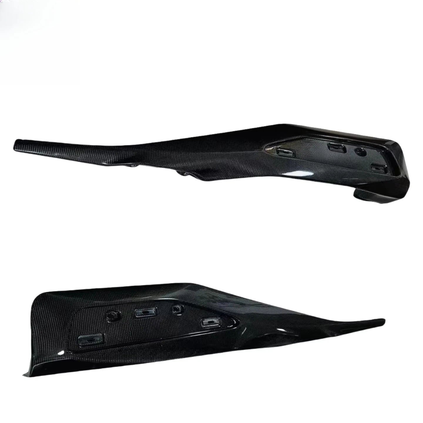 OEM Style Dry Carbon Fiber Car Interior Shift Center Control Panel For SF90