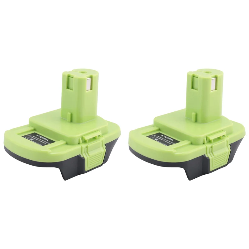 

ABUF-2X MT20RNL Battery Adapter Use For Ryobi 18V Tools,Converts For 18V Li- Battery To Ryobi 18V Li- Battery